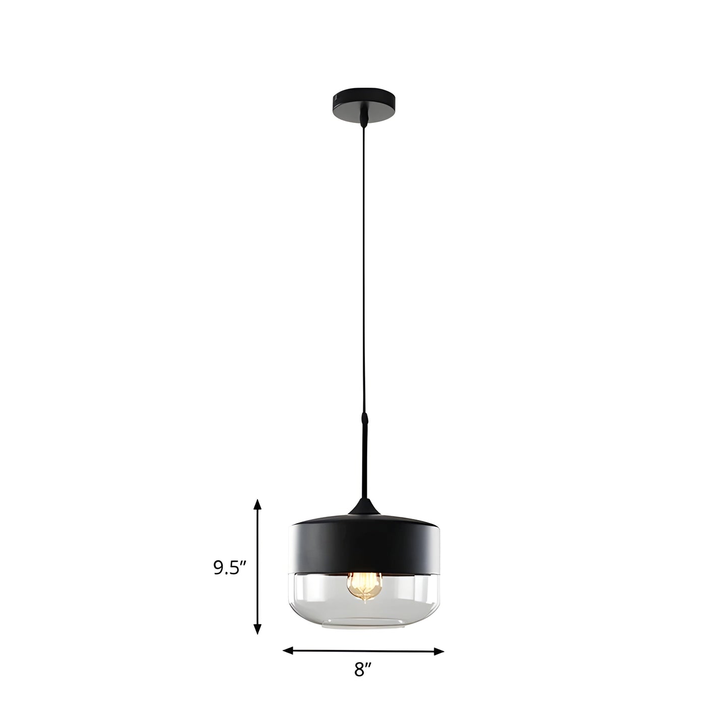 RusticLuxe Vintage Houten Hanglamp | Rustiek Luxe Verlichting voor Woonkamer