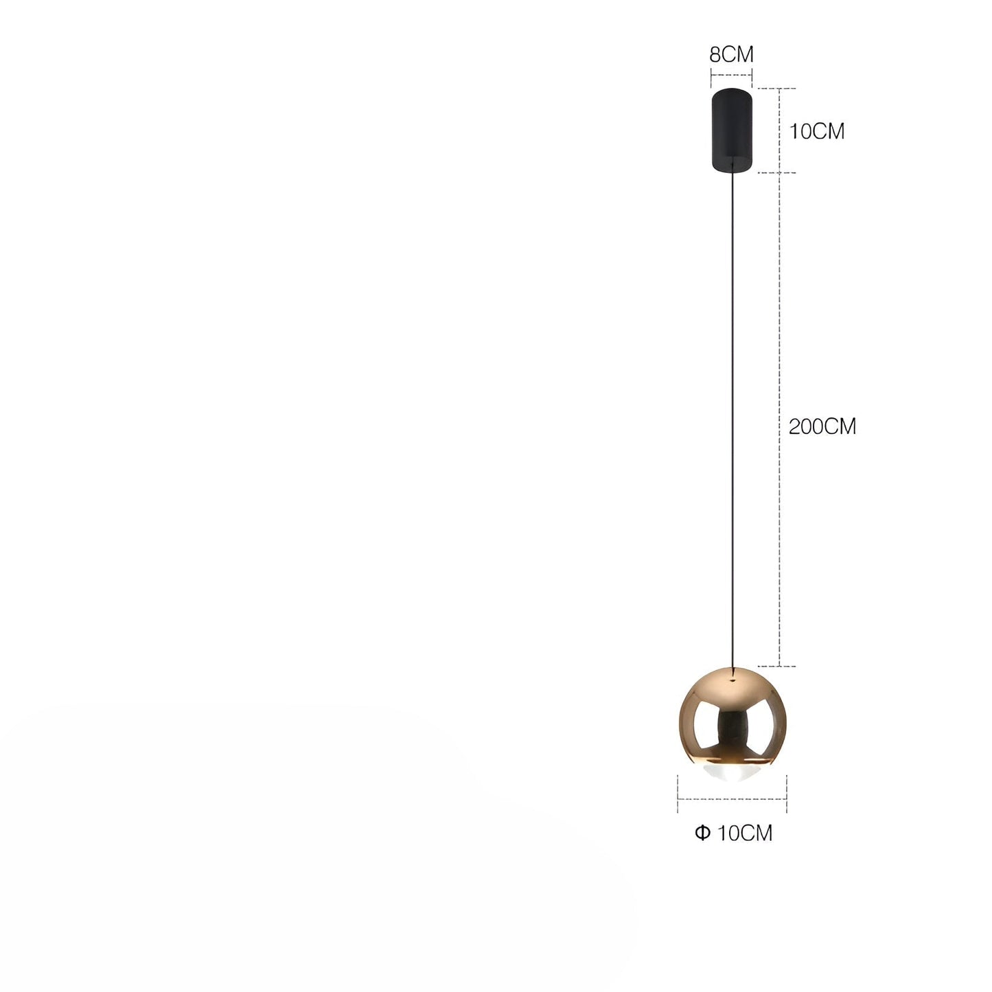 Moderne LED Hanglamp Scandinavisch | Perfect voor Slaapkamer, Keuken en Werkkamer