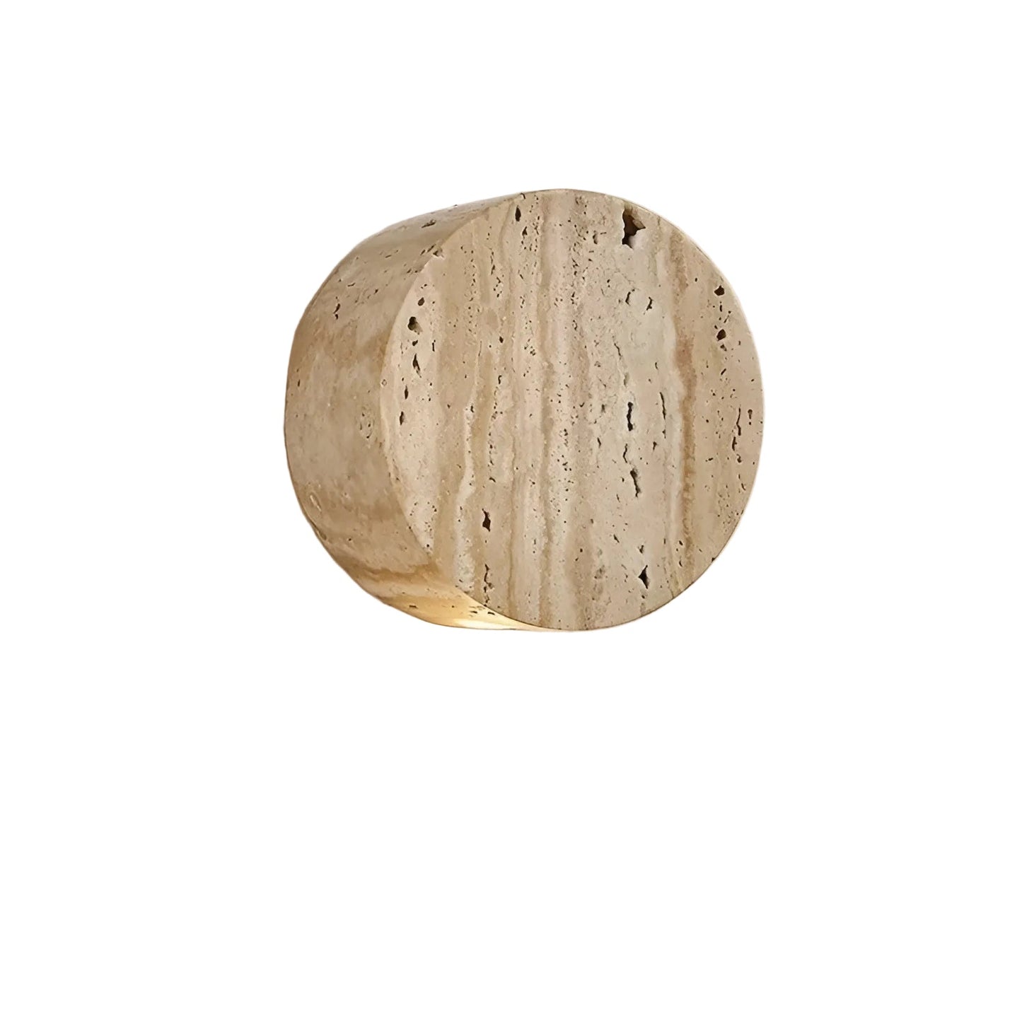 Natuursteen Wandlamp Elegant | Warm Licht voor Stijlvolle Binnenwandverlichting