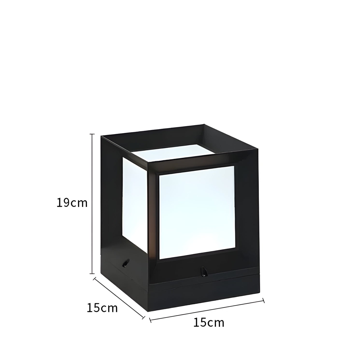 GroveGlow LED Buiten Zuillamp | Sfeervolle Verlichting voor Tuin en Oprit