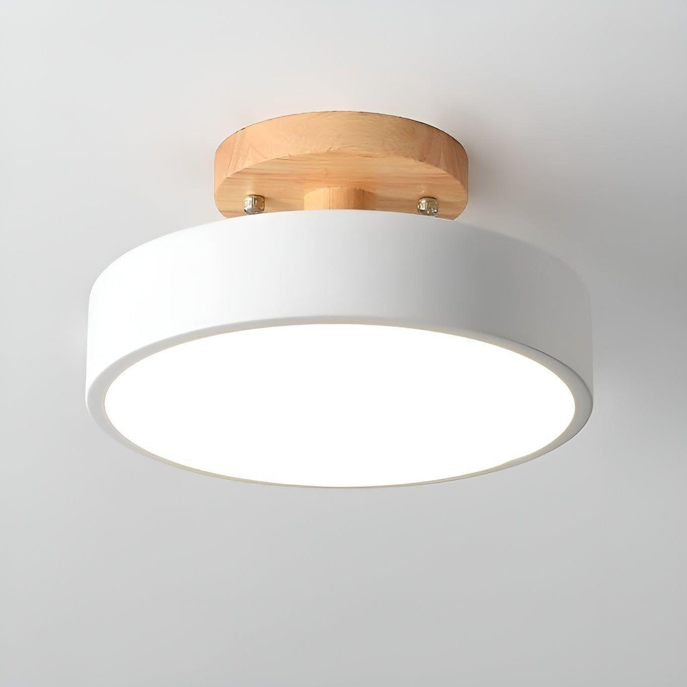 Norida Ronde Plafondlamp | Italiaans Design voor een Chique Woonkamer
