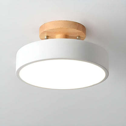 Norida Ronde Plafondlamp | Italiaans Design voor een Chique Woonkamer