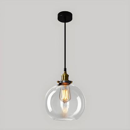 UrbanVibe Vintage Amerikaans Glas Hanglamp | Industrieel Retro Sfeerverlichting