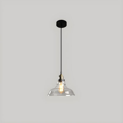 UrbanVibe Vintage Amerikaans Glas Hanglamp | Industrieel Retro Sfeerverlichting