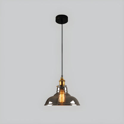 UrbanVibe Vintage Amerikaans Glas Hanglamp | Industrieel Retro Sfeerverlichting