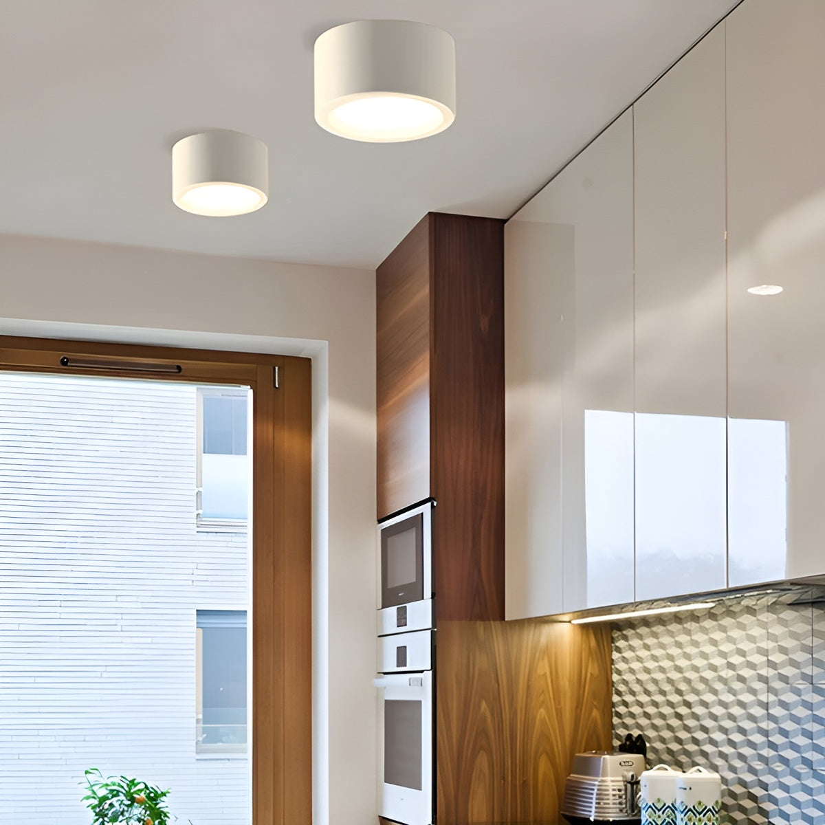 Moderne Ronde LED Plafondlamp | Warm Gezellig Licht voor Elk Vertrek