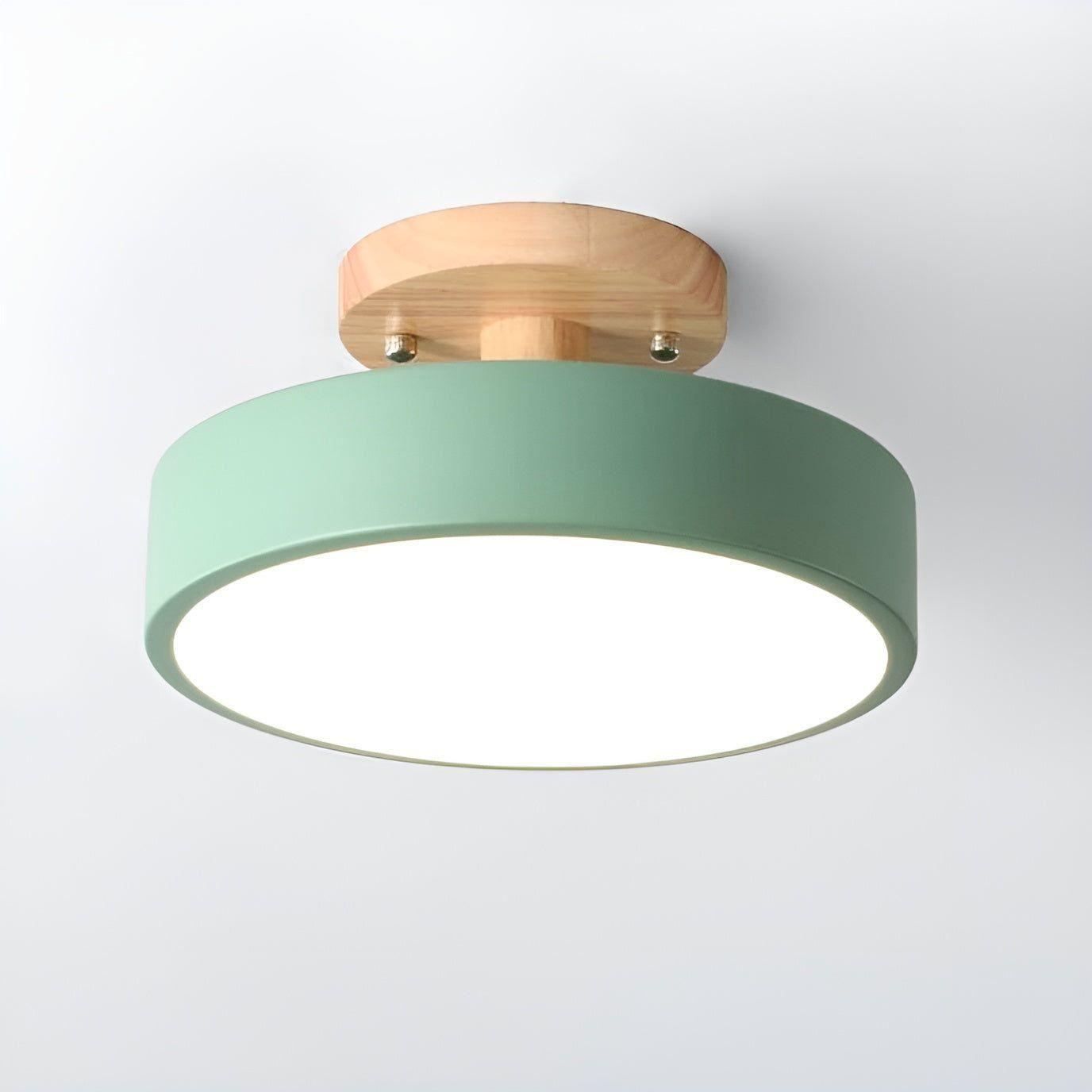 Norida Ronde Plafondlamp | Italiaans Design voor een Chique Woonkamer