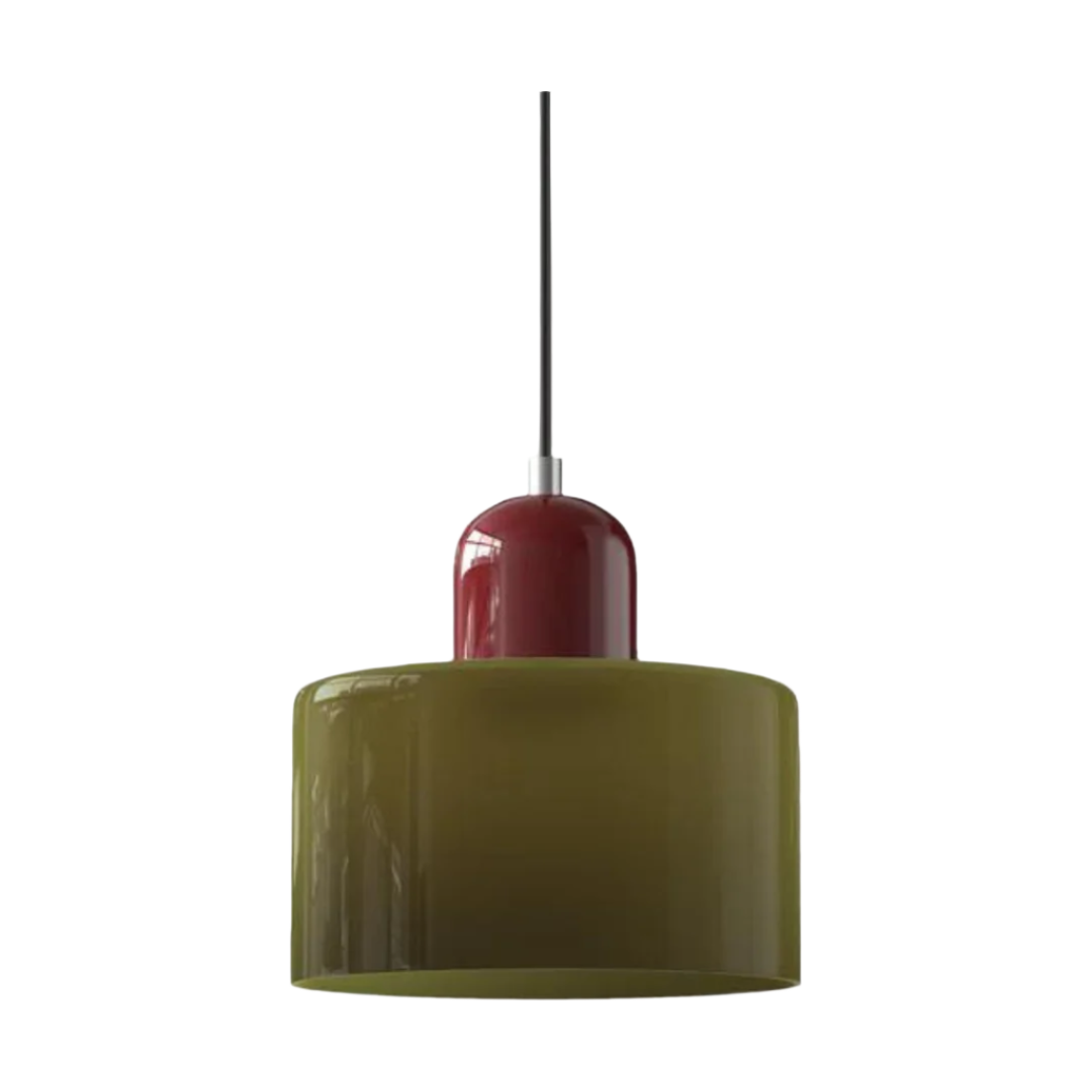 Elegante Glas Cilinder Hanglamp | Sfeervolle Verlichting voor Woonkamer