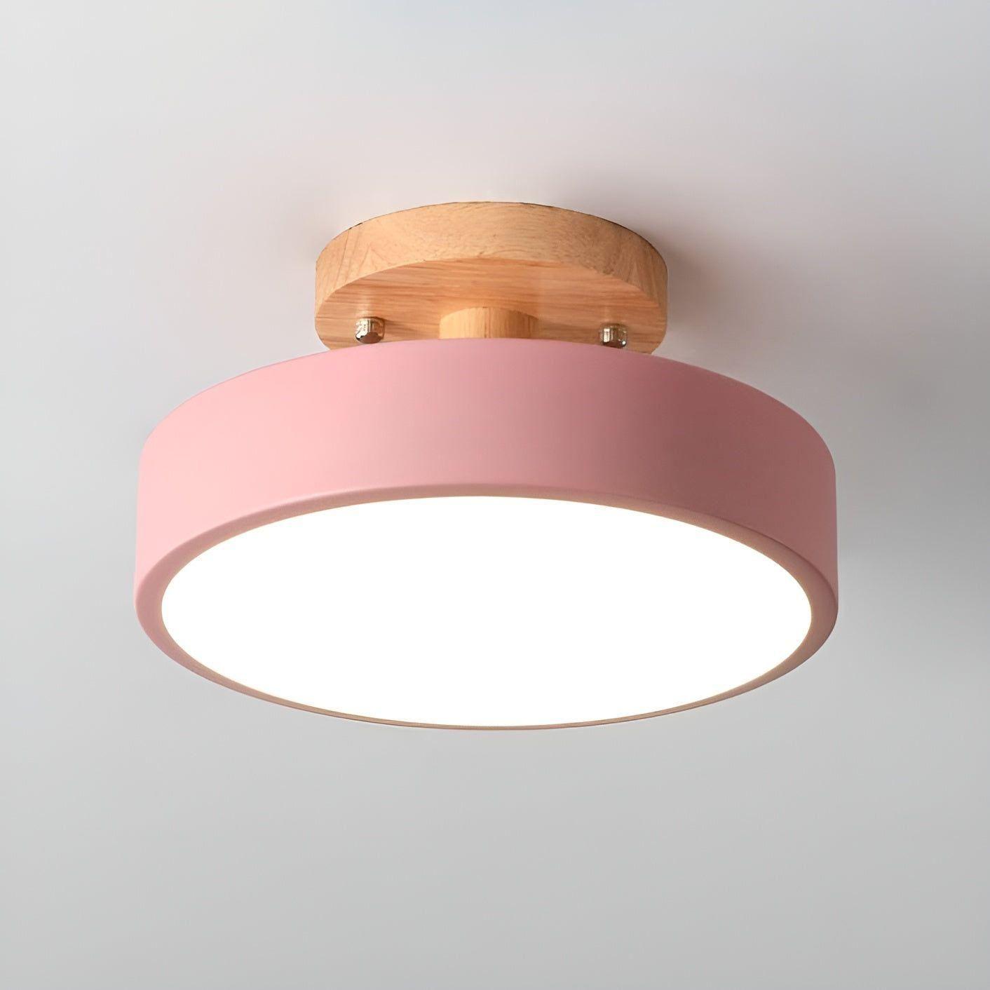 Norida Ronde Plafondlamp | Italiaans Design voor een Chique Woonkamer