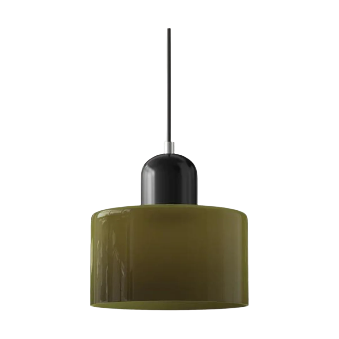 Elegante Glas Cilinder Hanglamp | Sfeervolle Verlichting voor Woonkamer