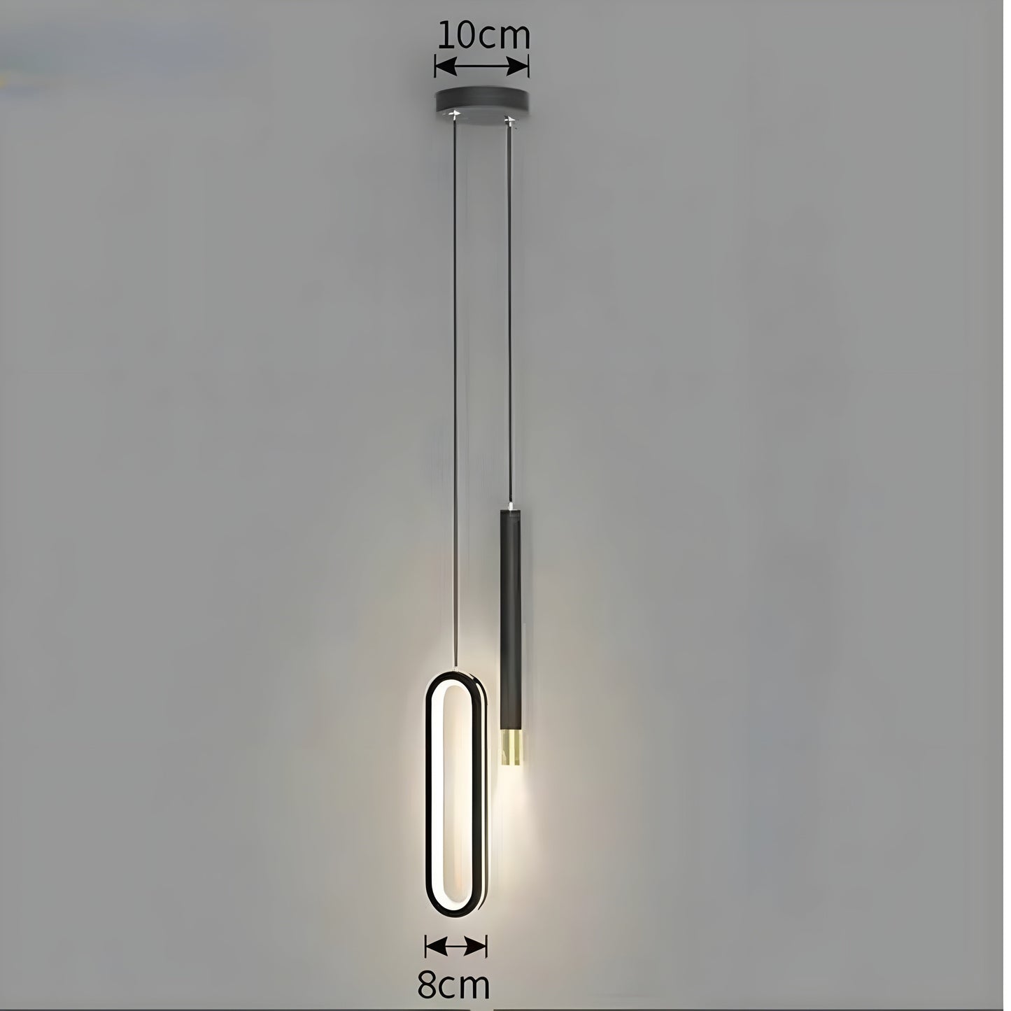 GildedGlow Decoratieve LED Hanglamp | Vergulde Sfeer Verlichting