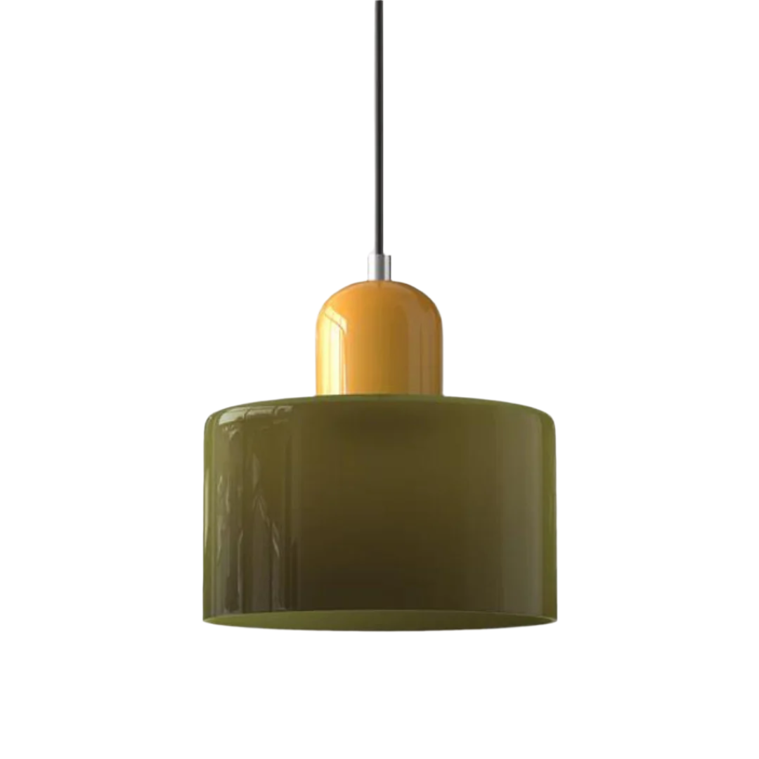 Elegante Glas Cilinder Hanglamp | Sfeervolle Verlichting voor Woonkamer