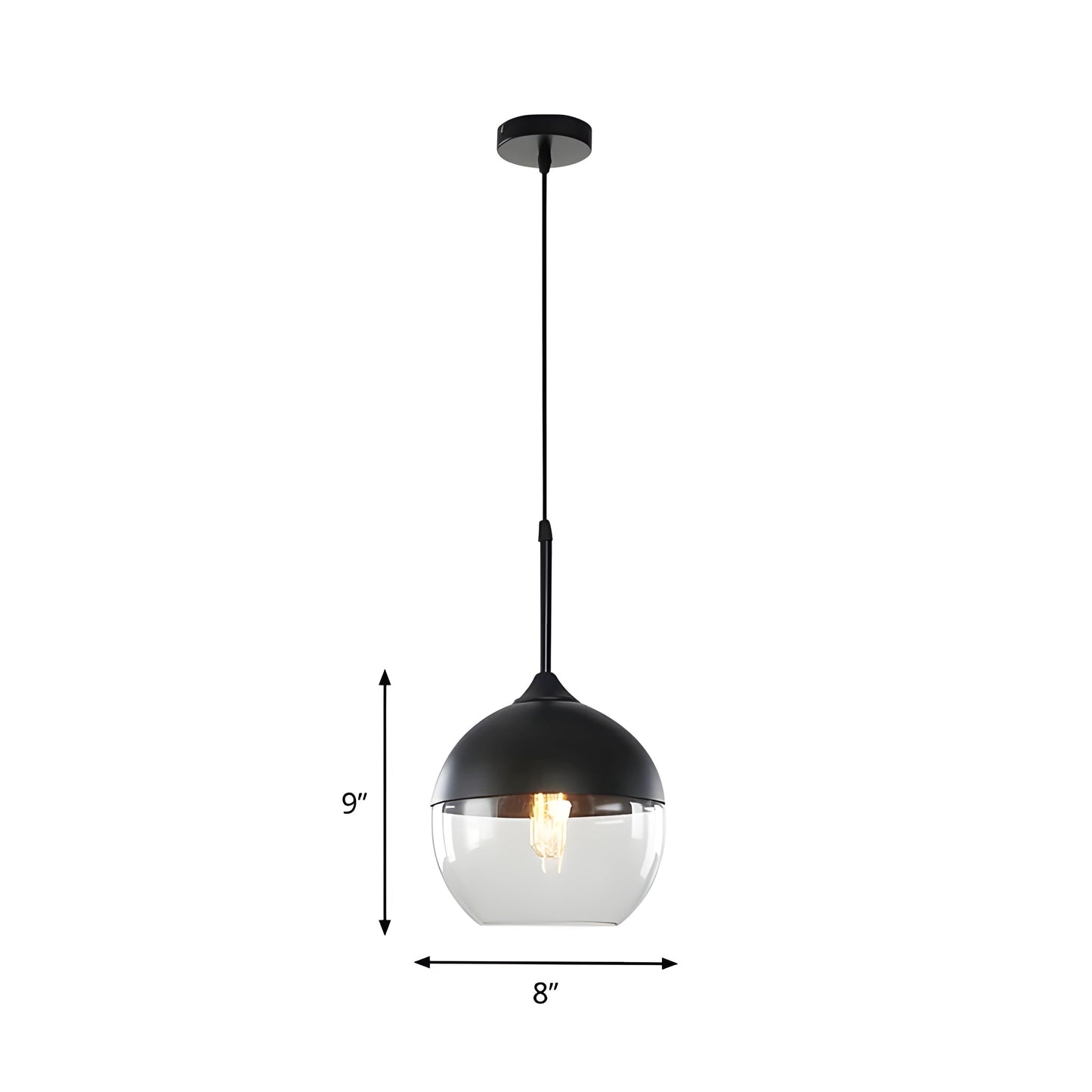 RusticLuxe Vintage Houten Hanglamp | Rustiek Luxe Verlichting voor Woonkamer