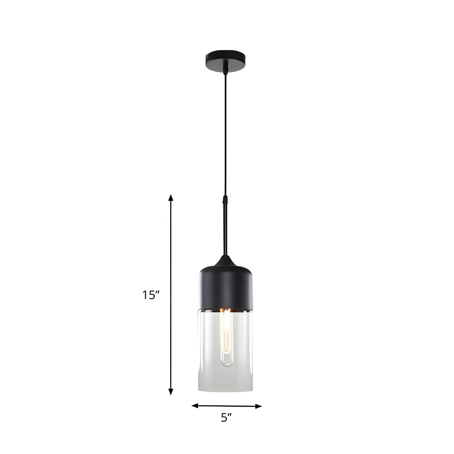 RusticLuxe Vintage Houten Hanglamp | Rustiek Luxe Verlichting voor Woonkamer