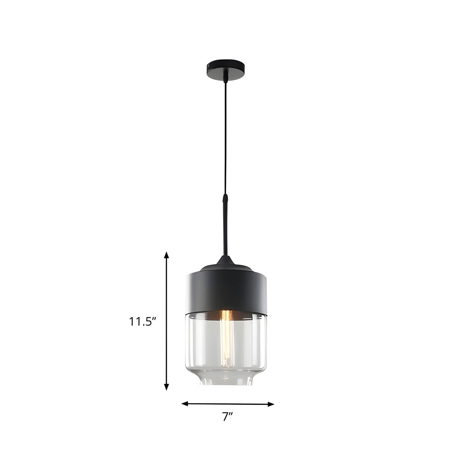 RusticLuxe Vintage Houten Hanglamp | Rustiek Luxe Verlichting voor Woonkamer