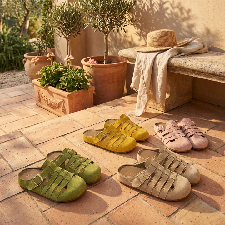 Claire | Orthopedic Slip-On Mules Supportive Comfortable Everyday