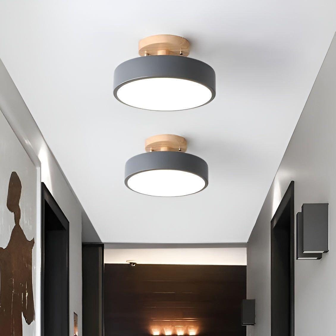 Norida Ronde Plafondlamp | Italiaans Design voor een Chique Woonkamer