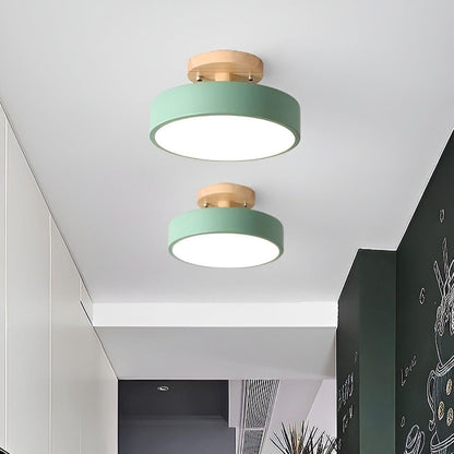 Norida Ronde Plafondlamp | Italiaans Design voor een Chique Woonkamer