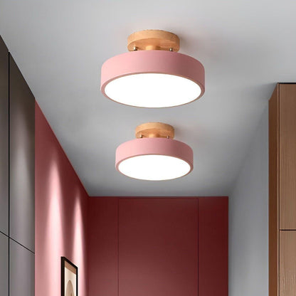 Norida Ronde Plafondlamp | Italiaans Design voor een Chique Woonkamer