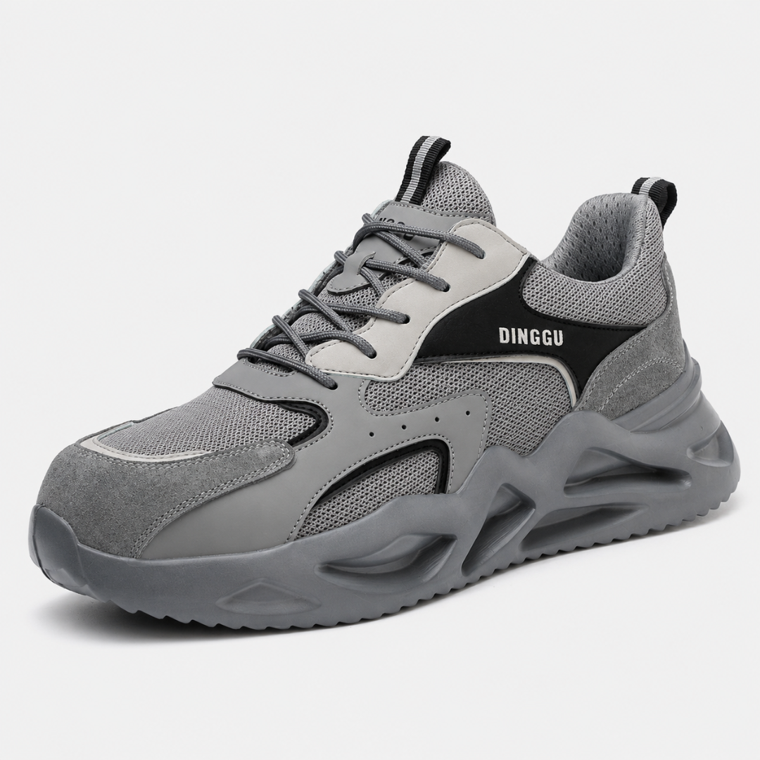 Safeguardix High Top Safety Sneakers — Lightweight Impact Protection