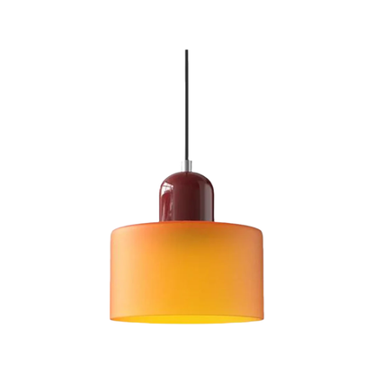 Elegante Glas Cilinder Hanglamp | Sfeervolle Verlichting voor Woonkamer