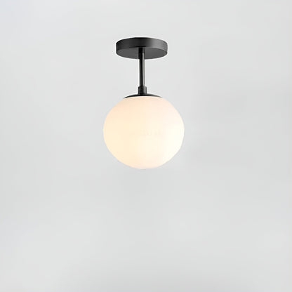 LED Glas Plafondlamp Nordic | Stijlvolle Verlichting voor Woon- en Slaapkamer