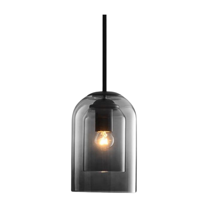 LuxeBeam Moderne Dubbelglas Hanglamp | Premium Gelaagde Sfeerverlichting
