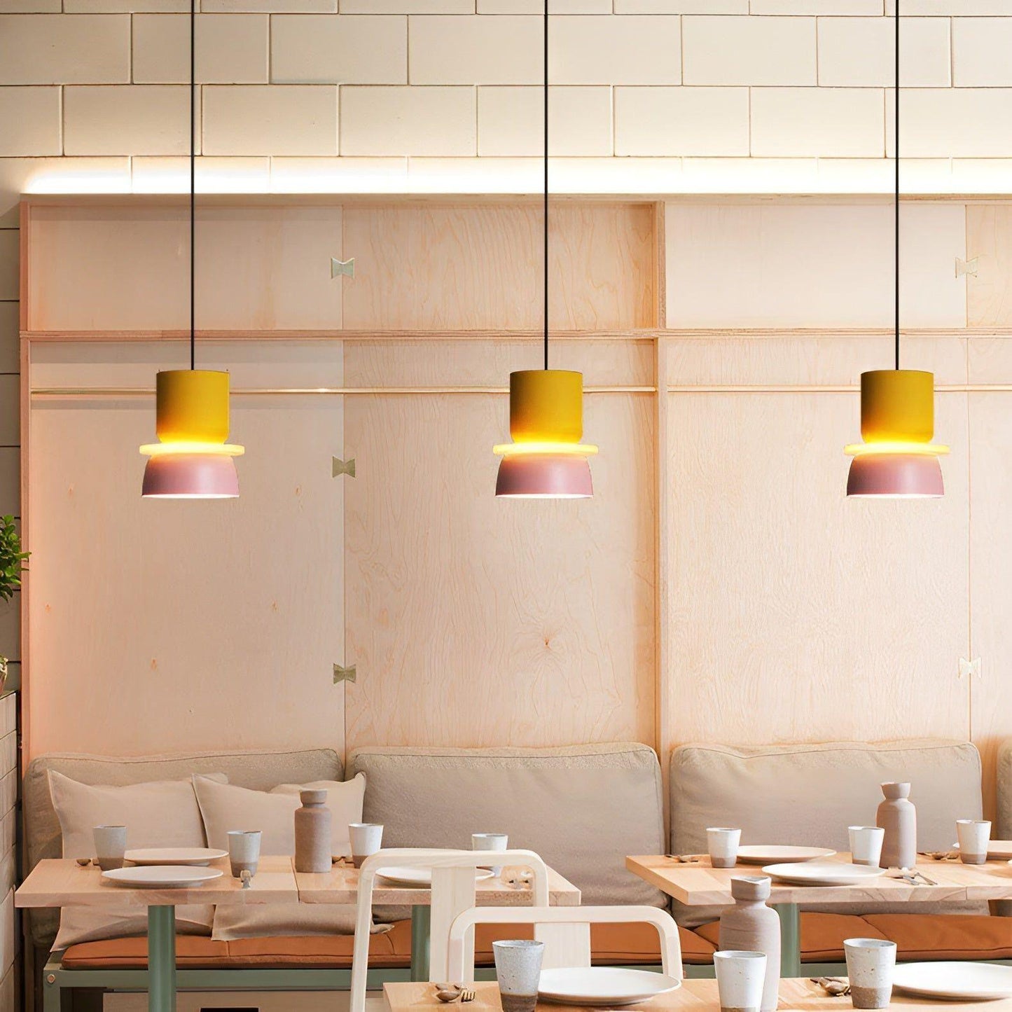 Macaron LED Hanglamp | Kleurrijke Decoratieve Plafondlamp voor Woonkamer