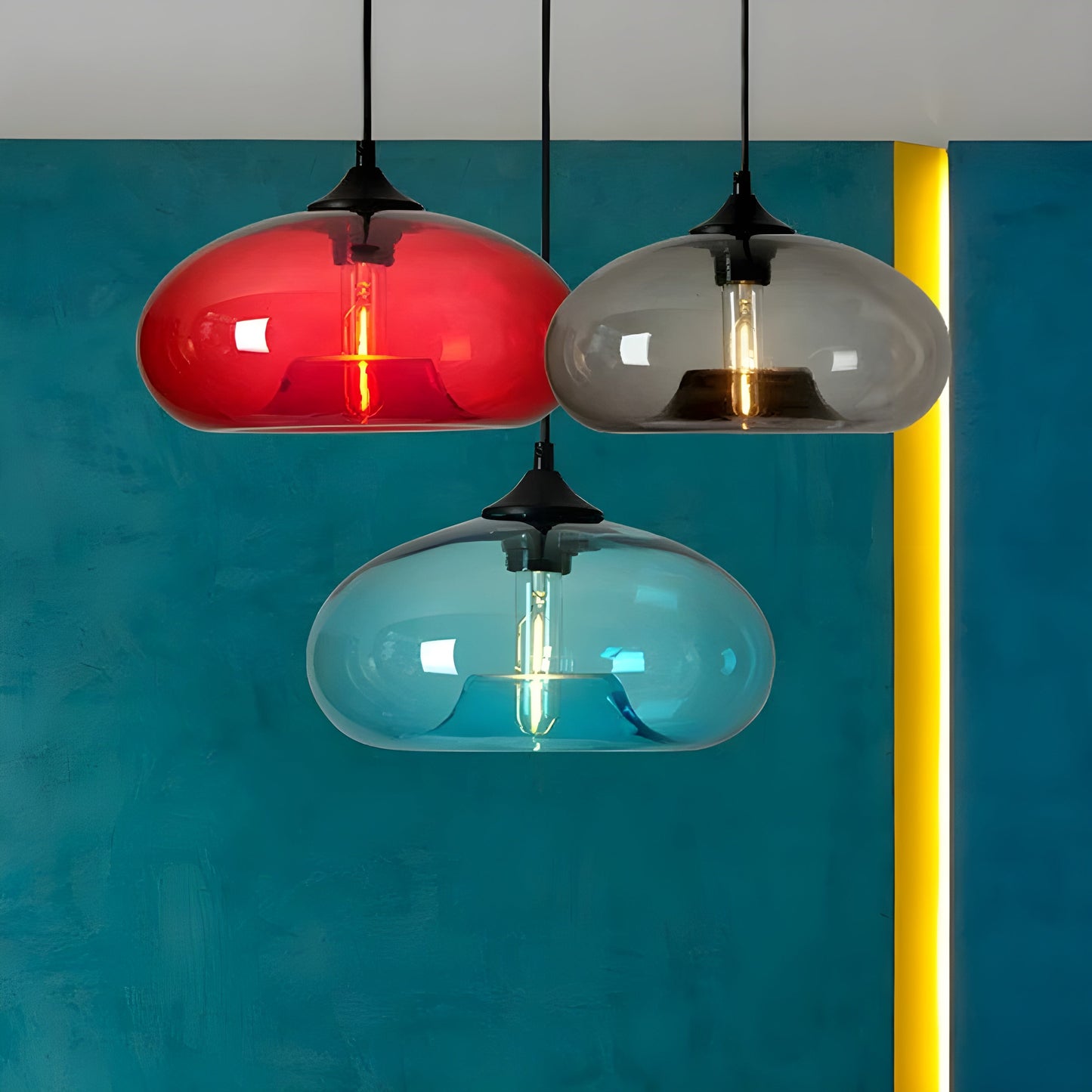 UrbanGlass Moderne Glas Hanglamp | Stijlvolle Urban Sfeerverlichting