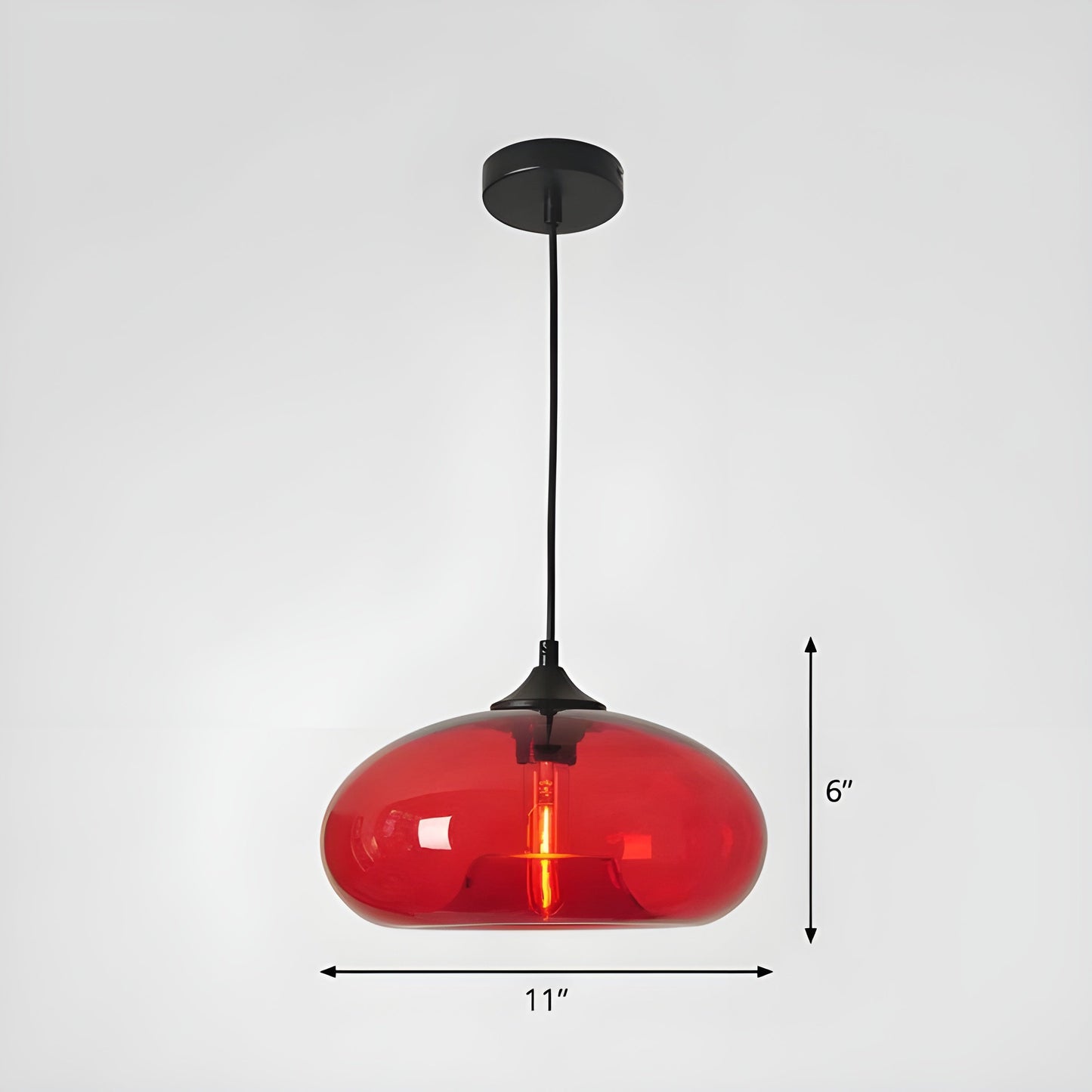 UrbanGlass Moderne Glas Hanglamp | Stijlvolle Urban Sfeerverlichting