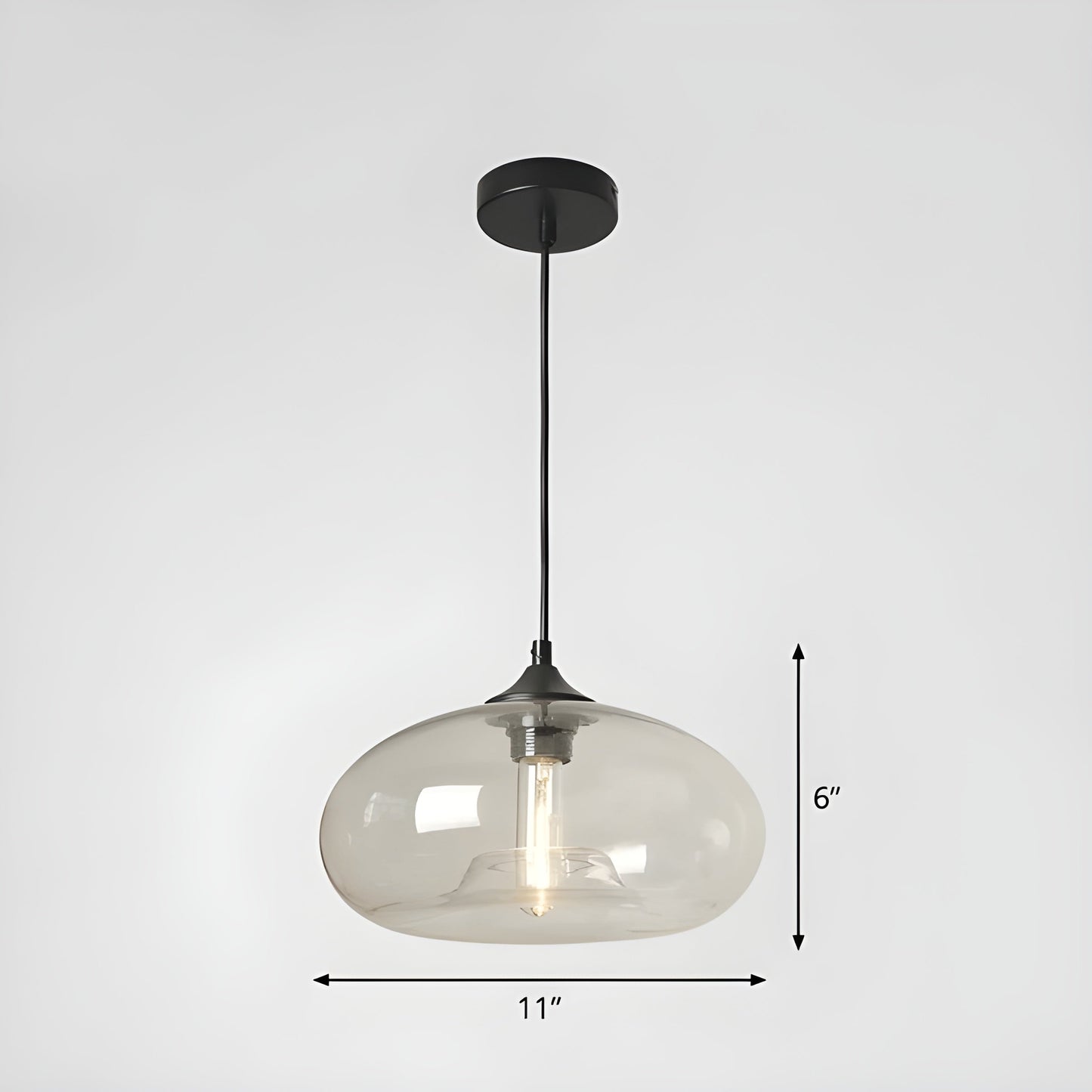 UrbanGlass Moderne Glas Hanglamp | Stijlvolle Urban Sfeerverlichting