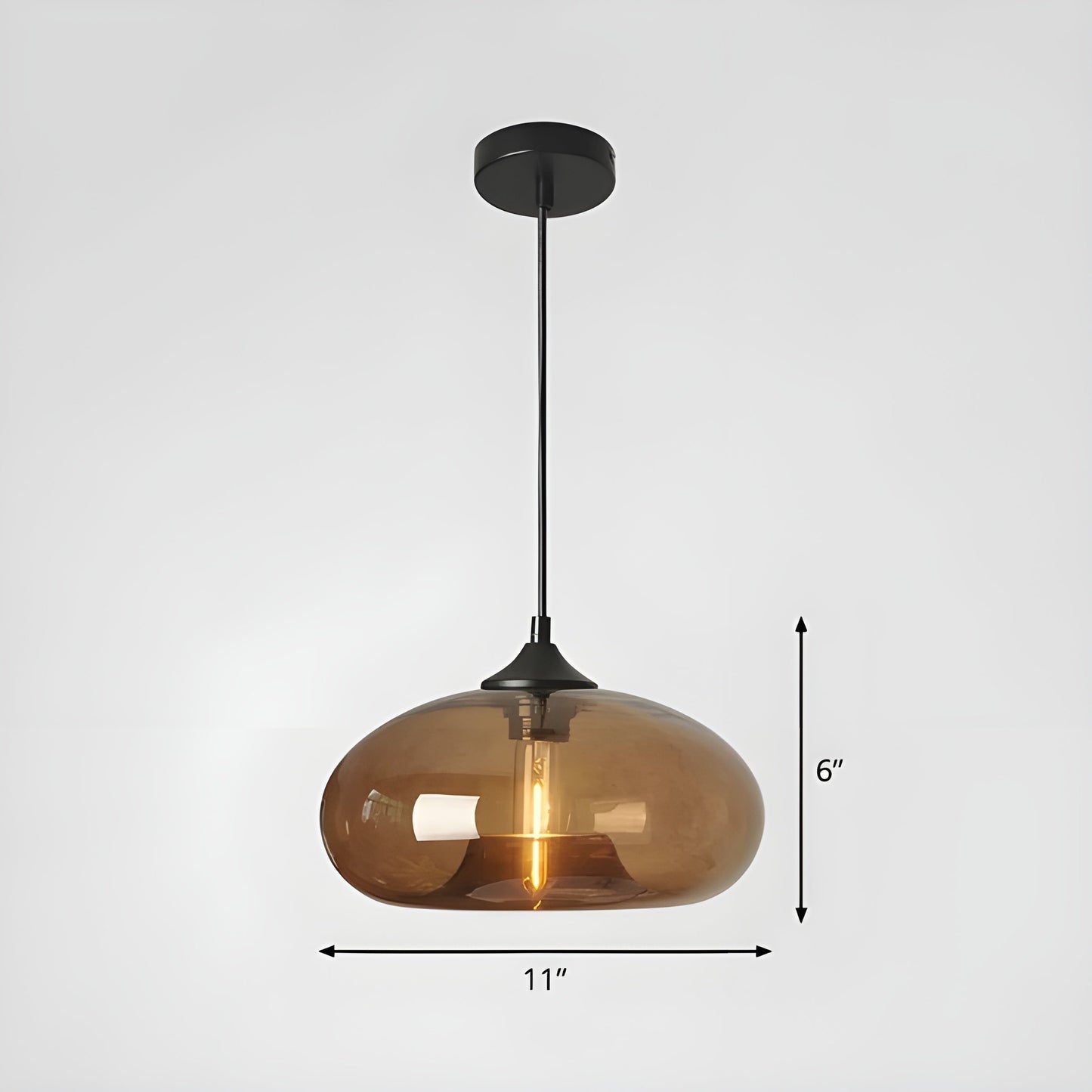 UrbanGlass Moderne Glas Hanglamp | Stijlvolle Urban Sfeerverlichting