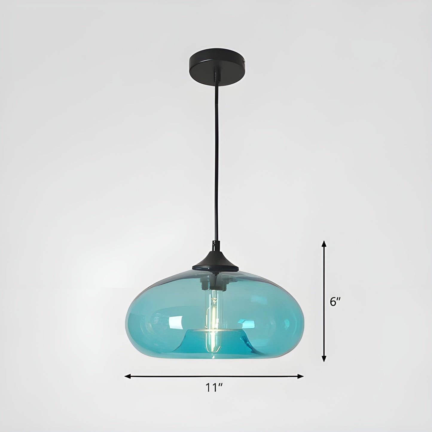 UrbanGlass Moderne Glas Hanglamp | Stijlvolle Urban Sfeerverlichting