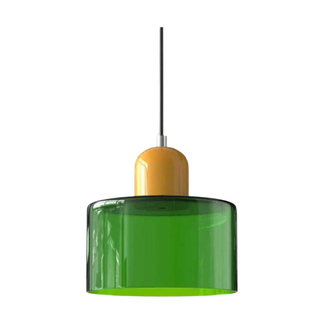 Elegante Glas Cilinder Hanglamp | Sfeervolle Verlichting voor Woonkamer