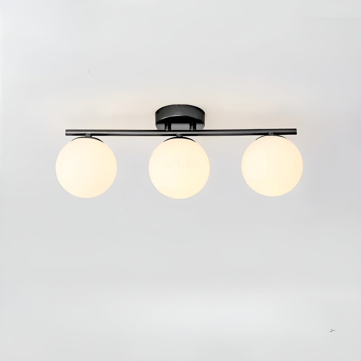 LED Glas Plafondlamp Nordic | Stijlvolle Verlichting voor Woon- en Slaapkamer