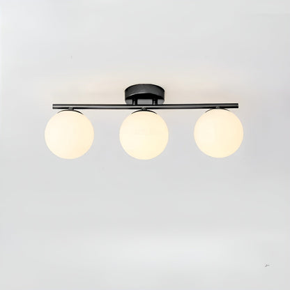 LED Glas Plafondlamp Nordic | Stijlvolle Verlichting voor Woon- en Slaapkamer