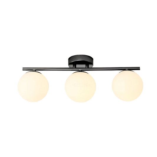 LED Glas Plafondlamp Nordic | Stijlvolle Verlichting voor Woon- en Slaapkamer