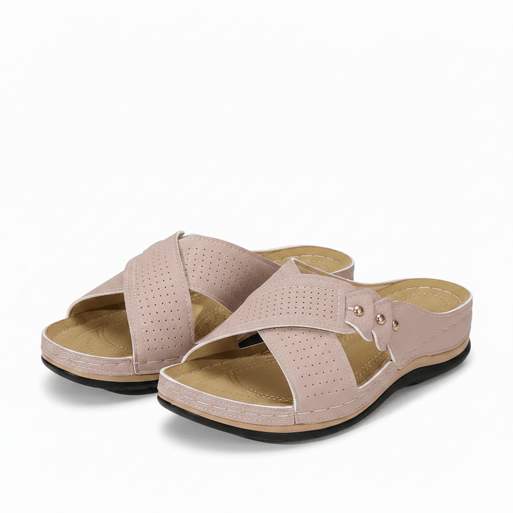 Orthopedic Wedge Sandals for Women - Stylish Arch Support &amp; Comfort
