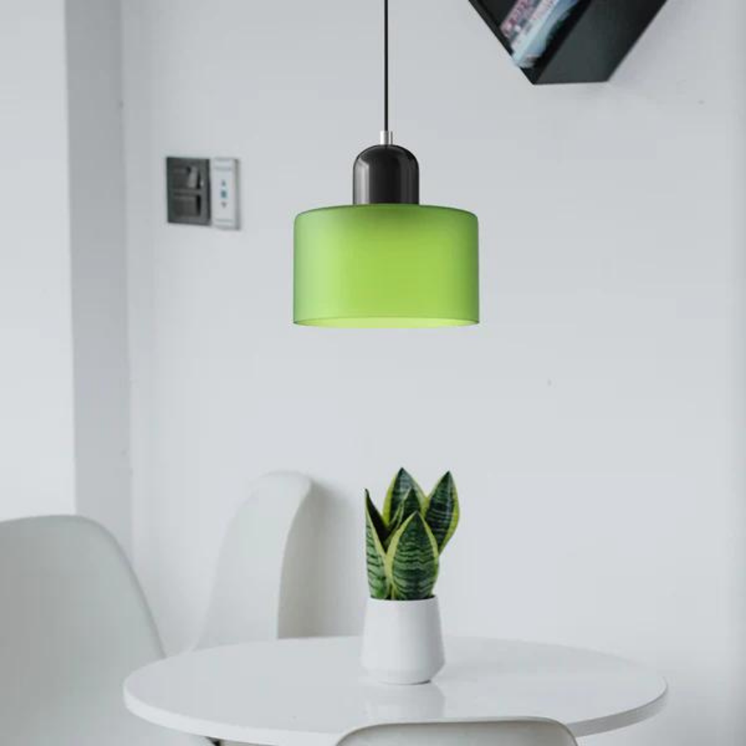 Elegante Glas Cilinder Hanglamp | Sfeervolle Verlichting voor Woonkamer