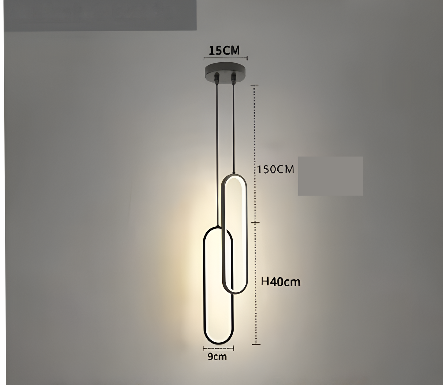 GildedGlow Decoratieve LED Hanglamp | Vergulde Sfeer Verlichting