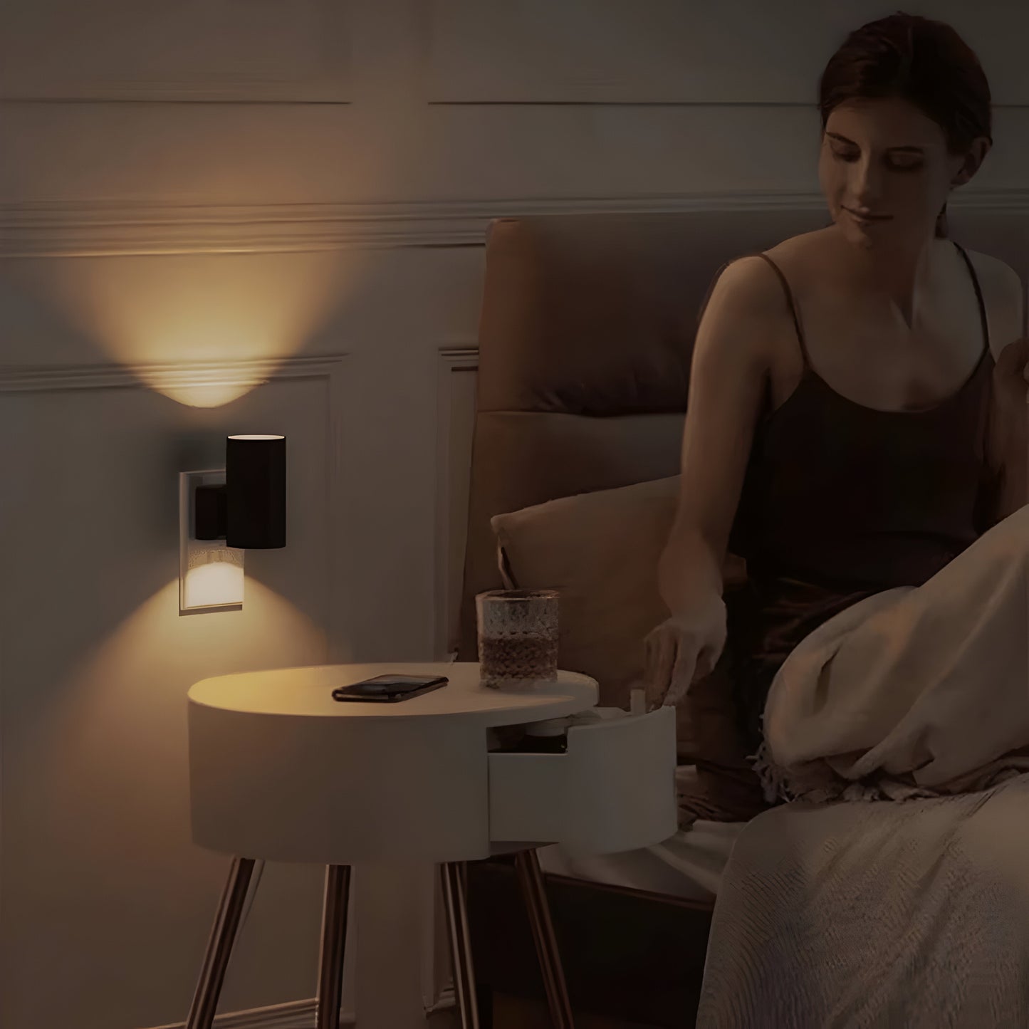 ZenBeam Sense Instelbaar Sensor LED Nachtlicht | Plug-in Automatische Nachtverlichting