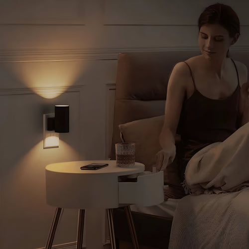 ZenBeam Sense Instelbaar Sensor LED Nachtlicht | Plug-in Automatische Nachtverlichting