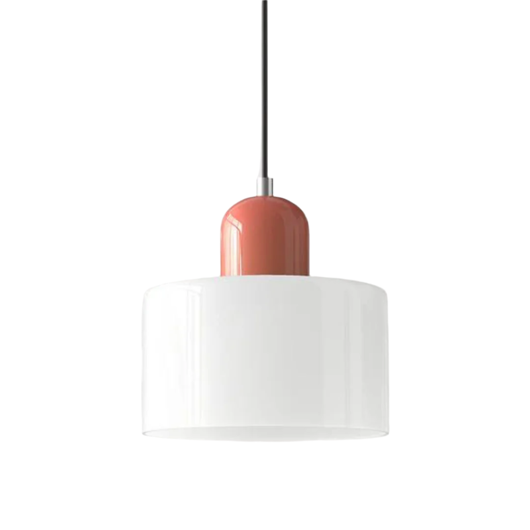 Elegante Glas Cilinder Hanglamp | Sfeervolle Verlichting voor Woonkamer