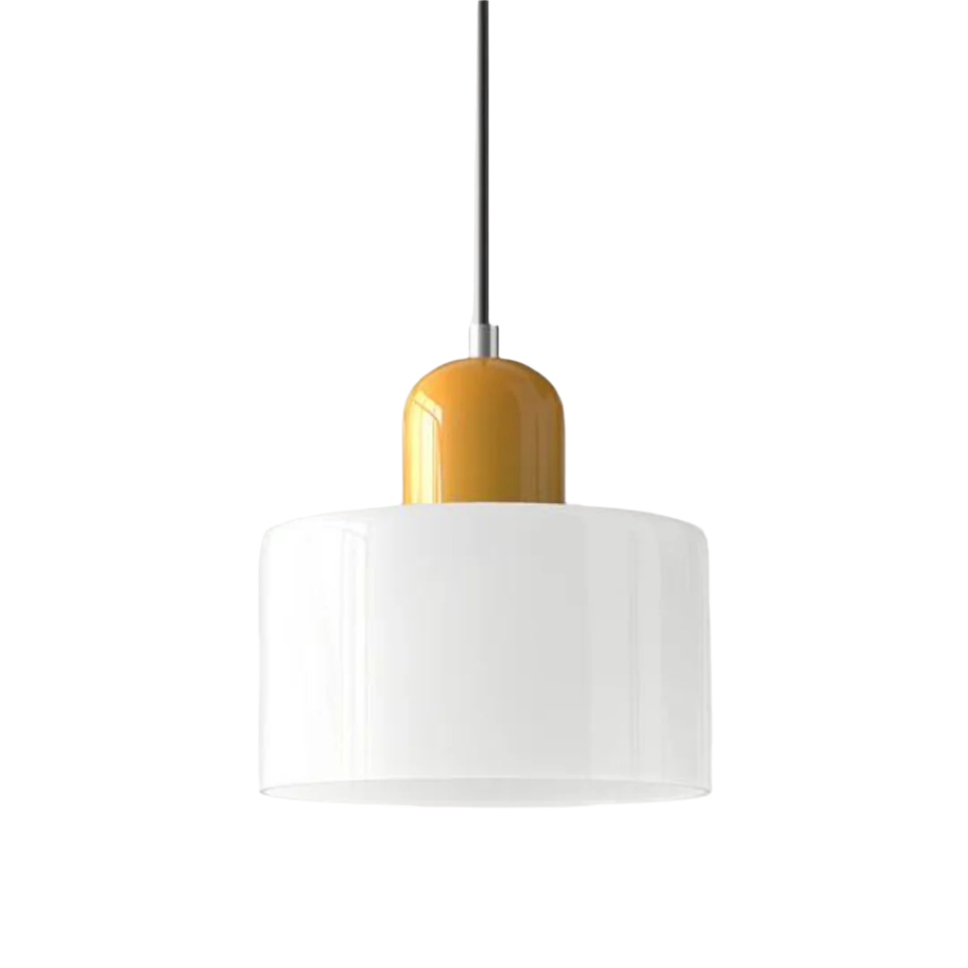 Elegante Glas Cilinder Hanglamp | Sfeervolle Verlichting voor Woonkamer