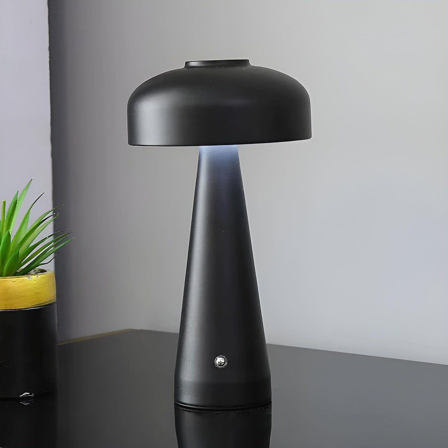 Draadloze Oplaadbare Tafellamp Nordic | Minimalistisch Design voor Overal