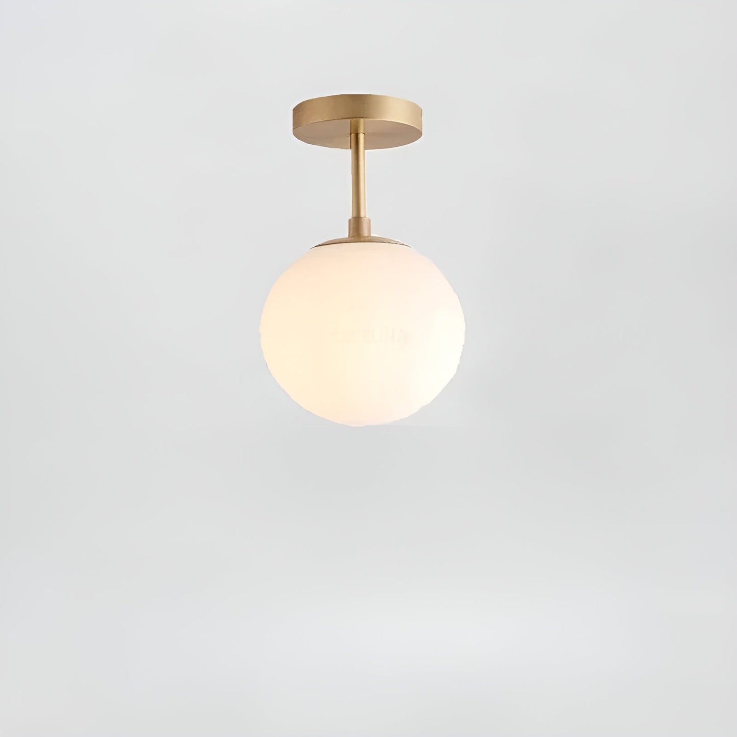 LED Glas Plafondlamp Nordic | Stijlvolle Verlichting voor Woon- en Slaapkamer