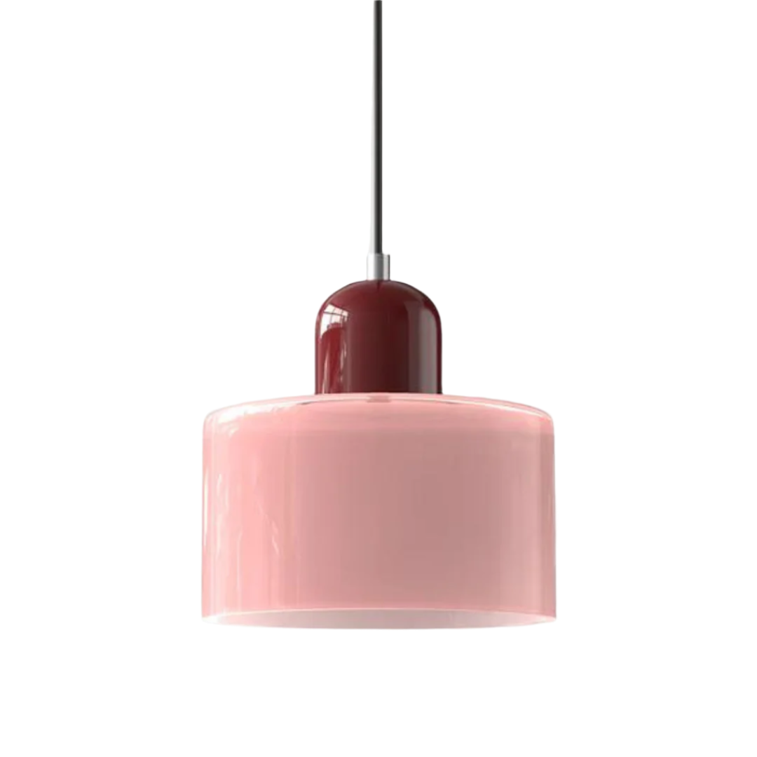 Elegante Glas Cilinder Hanglamp | Sfeervolle Verlichting voor Woonkamer