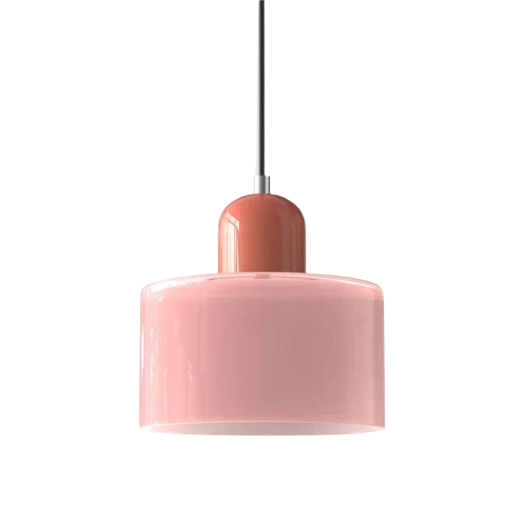 Elegante Glas Cilinder Hanglamp | Sfeervolle Verlichting voor Woonkamer