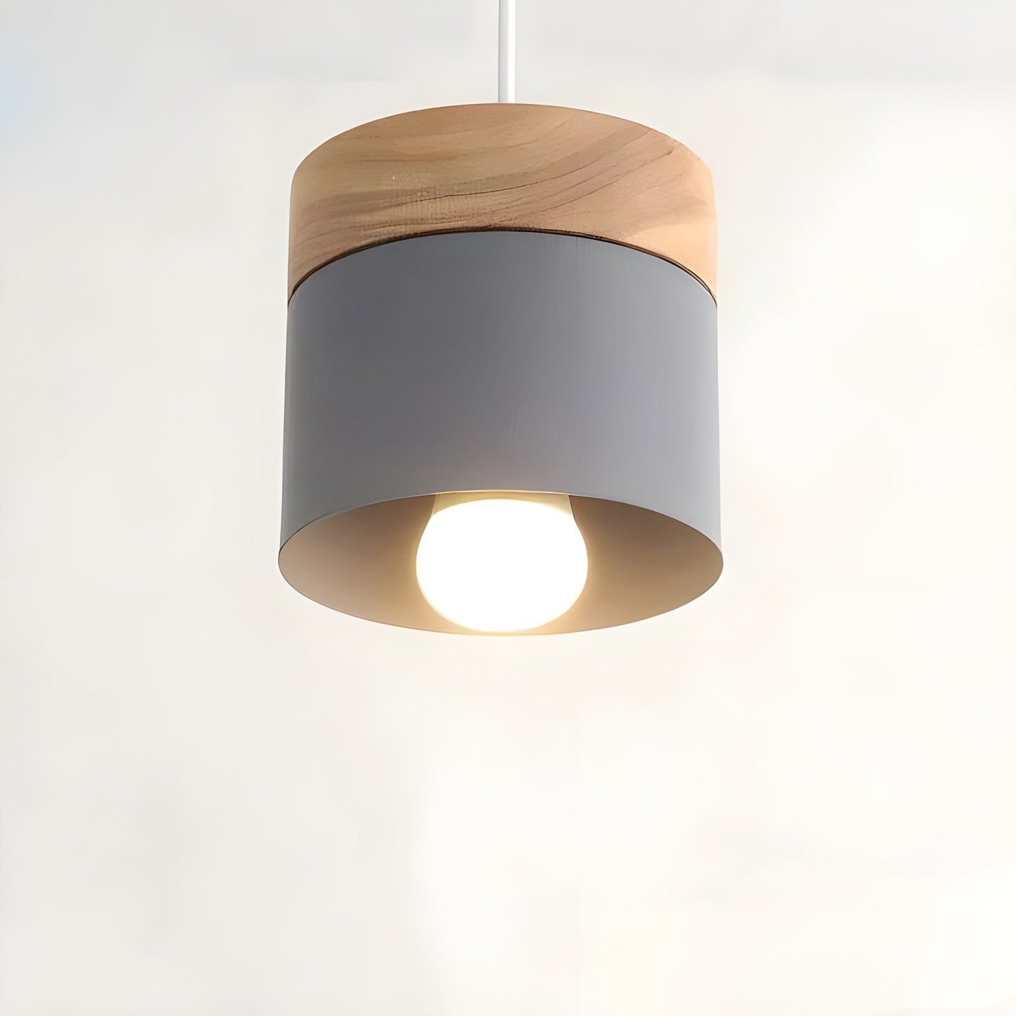 LoftCharm Nordic Houten Hanglamp | Industrieel Hout Design voor Loft en Woonkamer