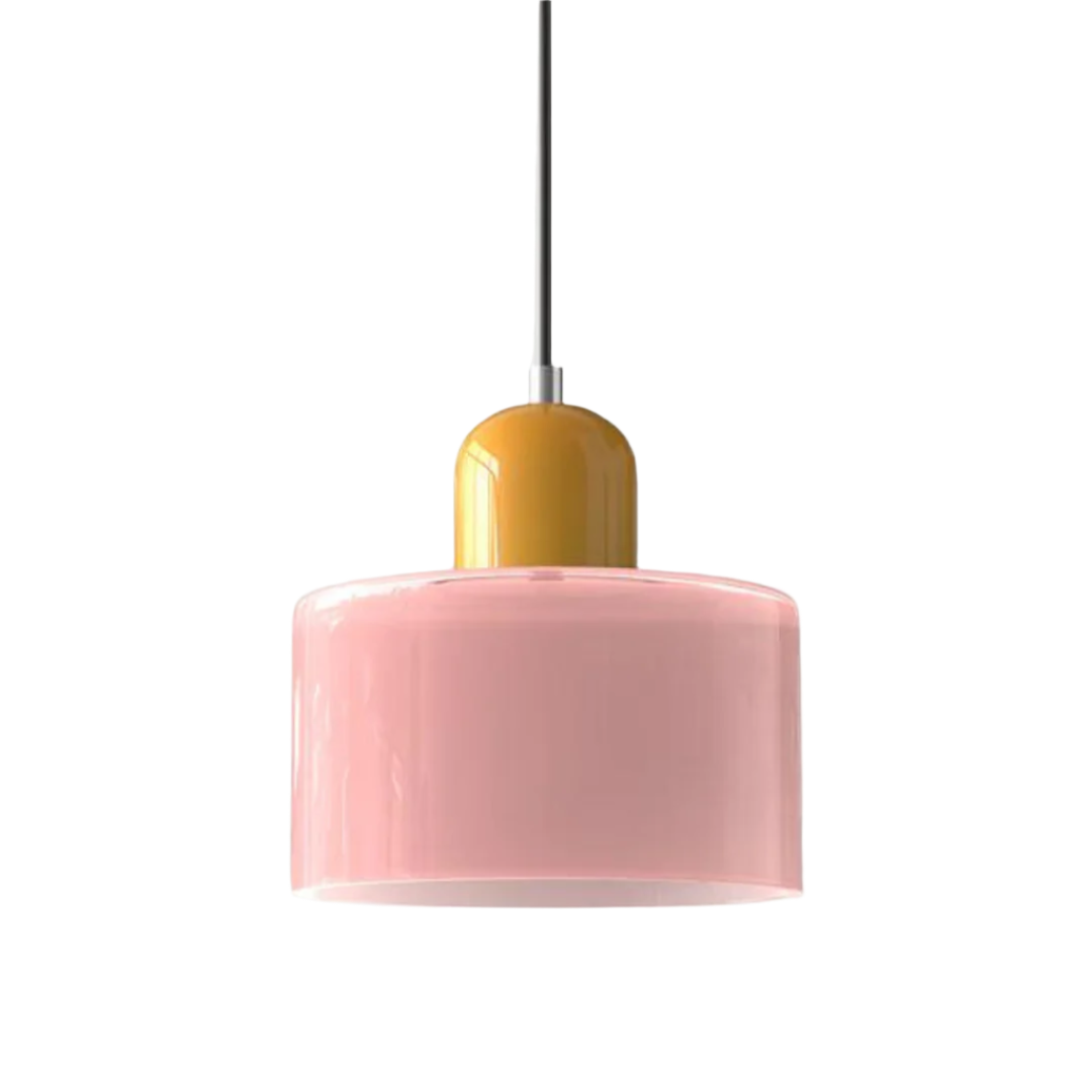 Elegante Glas Cilinder Hanglamp | Sfeervolle Verlichting voor Woonkamer